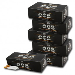OCB TUBO BLACK 200T. 5U/.