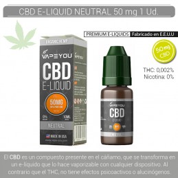 CBD LIQUIDO NEUTRAL VAPE...