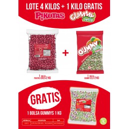 LOTE PIKOTAS Y GUMMY 2 B/...