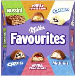 MILKA FAVOURITES 141GMS. 8U/.