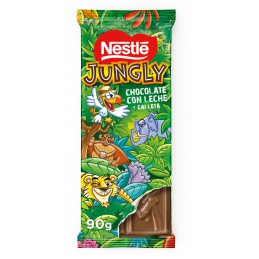 TABLETAS NESTLE JUNGLY 90GMS.