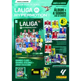 ALBUM + 4 CROMOS LIGA...