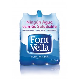 AGUA FONT VELLA 1.5L. 6U/.