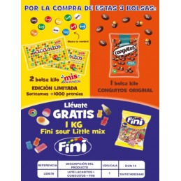 LOTE LACASITOS+CONGUI+FINI...