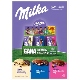 MILKA LOTE TABLETAS 40U/....