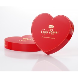 CAJA ROJA CORAZON NESTLE...