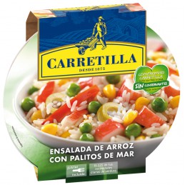 CARRETILLA ENSALADA ARROZ...