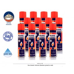 RECARGA DE GAS ATOMIC 12U/....