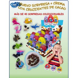 HUEVO SORPRESA CON CREMA Y...