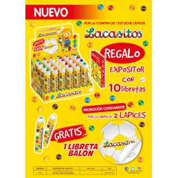 LACASITOS LAPIZ 24U/.  20GMS.