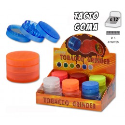 GRINDER TACTO GOMA COLORES...