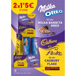 MILKA OREO + CADBURY FLAKE...
