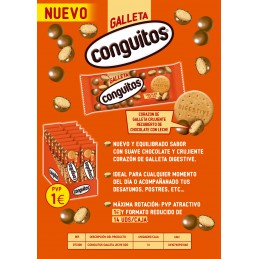 CONGUITOS GALLETA LECHE...