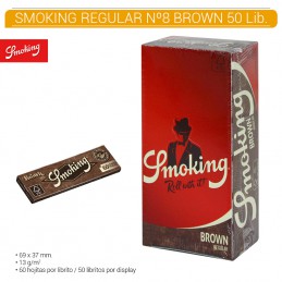 SMOKING BROWN Nº 8 50U/.