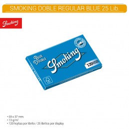 SMOKING BLUE DOBLE 25U/.