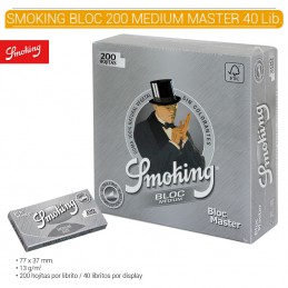 SMOKING BLOC MASTER SILVER...