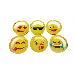 CENICERO SMILEY CRISTAL...