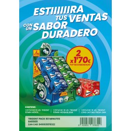 TRIDENT EXPOS.+ 60 MIN LOTE...