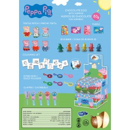 HUEVOS CHOCOLATE PEPPA PIG...