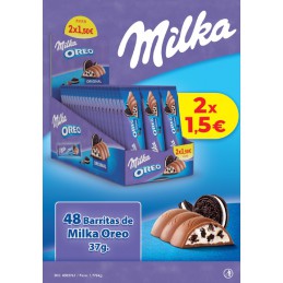 MILKA OREO ZACK 37GMS. 2 X...