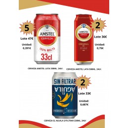 PACK 2 CERVEZAS AMSTEL...