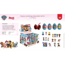 HUEVOS CHOCOLATE PAW PATROL...