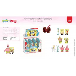 HUEVO CHOCOLATE BOB ESPONJA...
