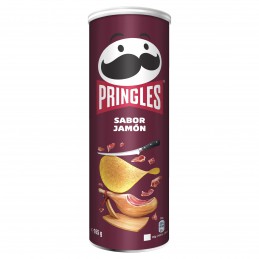 PRINGLES JAMON 165GMS.