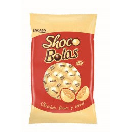 SHOCOBOLAS BLANCAS B-1KG.