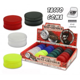 GRINDER TACTO GOMA COLORES...