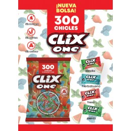 CLIX ONE SURTIDO BOLSA 250U/.