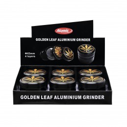 GRINDER ALU. BLACK GOLDEN...