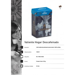 CAFE VALIENTE HOGAR DESCAF....