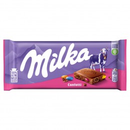 MILKA TABLETA CONFETTI 100GMS.