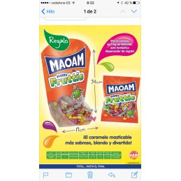 MAOAM CARAMELO BLANDO BLOXX...