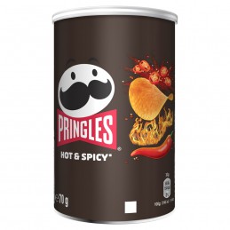 PRINGLES HOT & SPICY 70GMS....